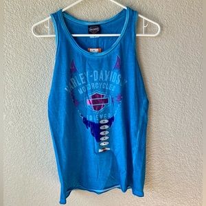 NWT Rare Harley Davidson British Columbia Canada Tank